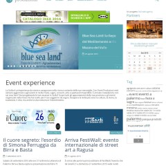 EventProduzioni. Il restyling responsive